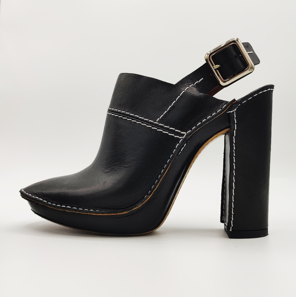 Chloé Leather Clogs - Picture 3 of 7